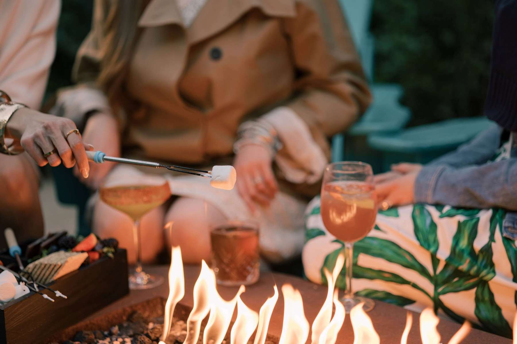 Fireside S'mores & Drinks