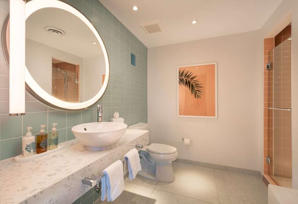 Hideaway Suite second bathroom