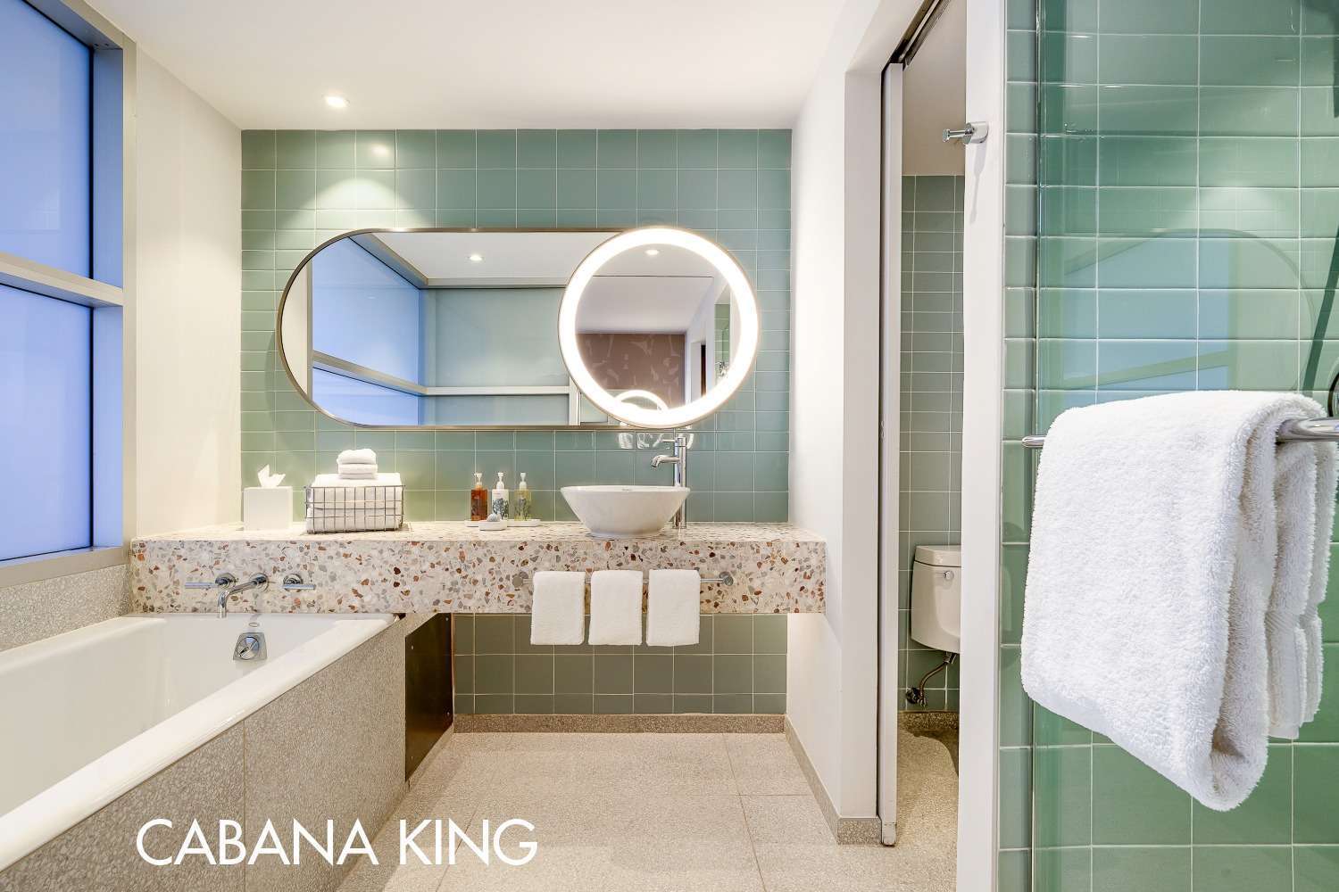 Cabana King Guest Room Bathroom