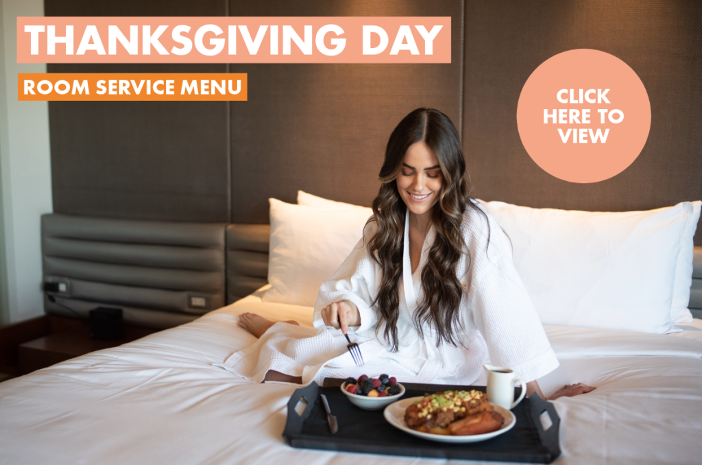 Thanksgiving Day In-room dining pop-up