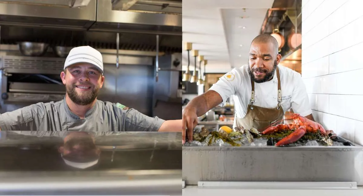Chef Russell and Chef Paire